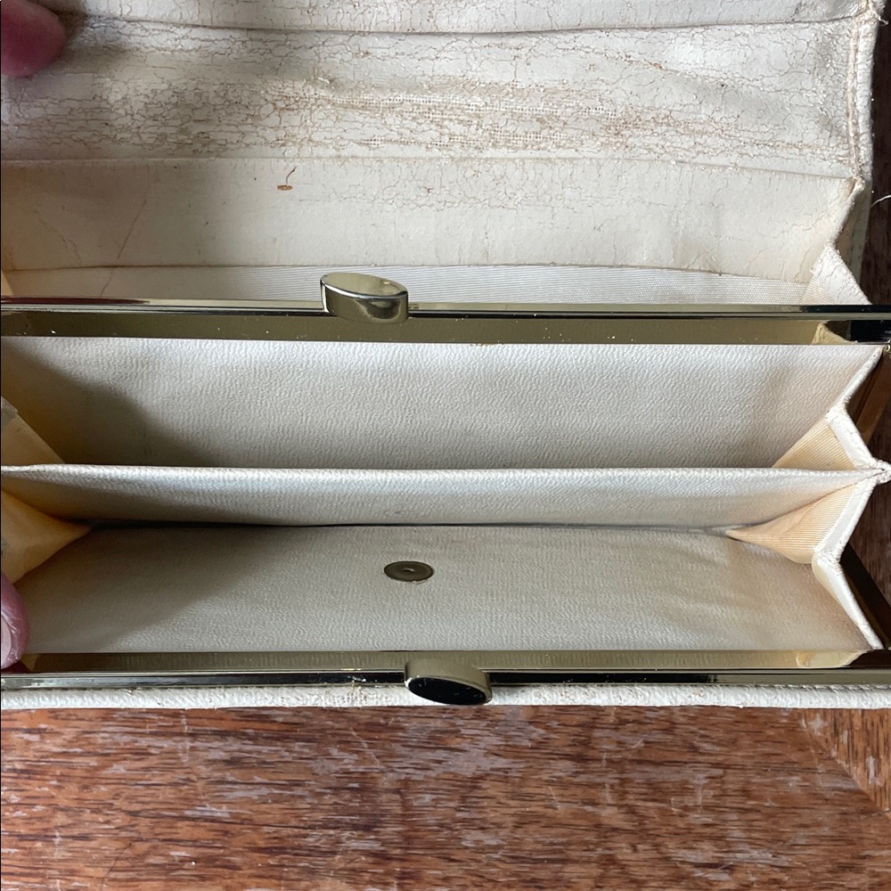 Patchwork Leather Clutch Wallet - image 5